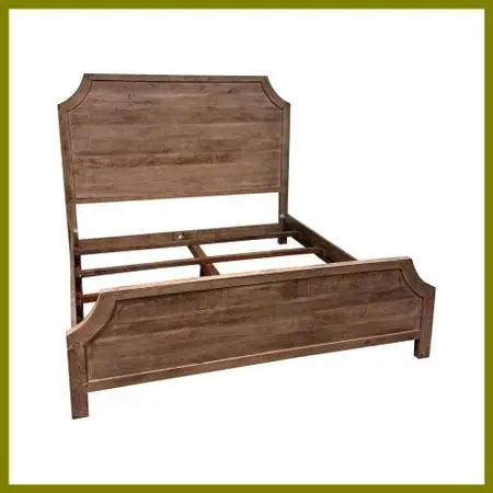 California King Zin Home Amelie Wood Bed Frame