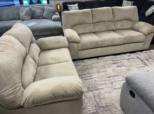 New Ashley Sofa & Loveseat