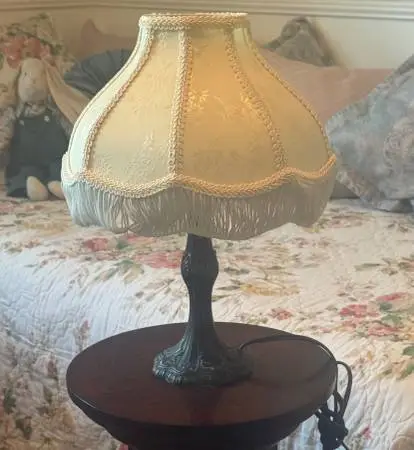 Antique Looking Little French Lamp