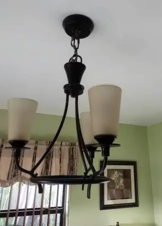 3-Light Chandelier