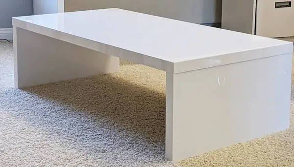 Gloss White Abby Eurostyle Coffee Table