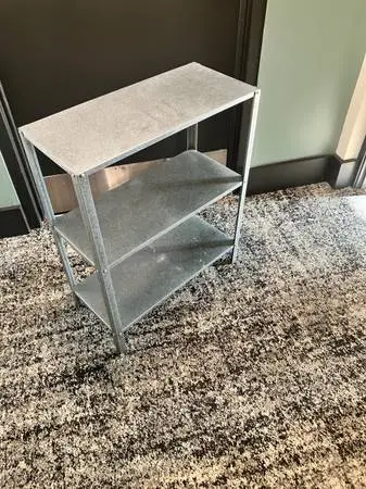 Galvanized steel 2’ wide 11 deep 30” high
