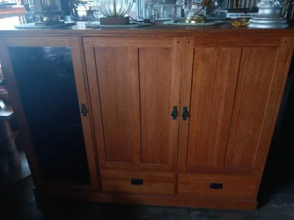 Real wood Entertainment Center Real Wood A Must See