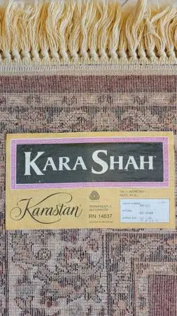 Vintage Karastan 56 X 86 Belgium Wool Rug