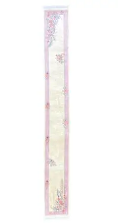 EXTRA LONG, NEW ART DECO HAND KNOTTED 90 LINE RUNNER, 2.6 x 20.0