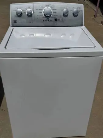 Gray panel Kenmore washer top loader extra large load capacity