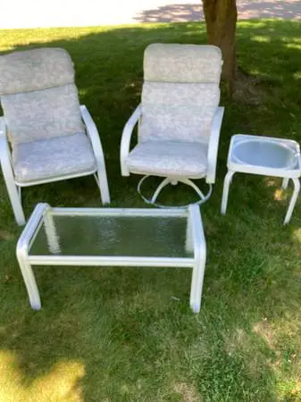 Set of Winston Quality Aluminum Patio Furniture