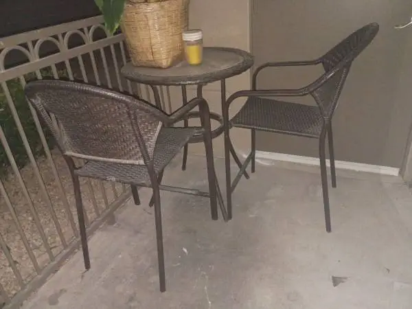 Patio set ($50)