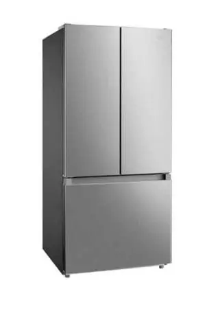 Stainless steel 30” Wide Fridge Apartment Size