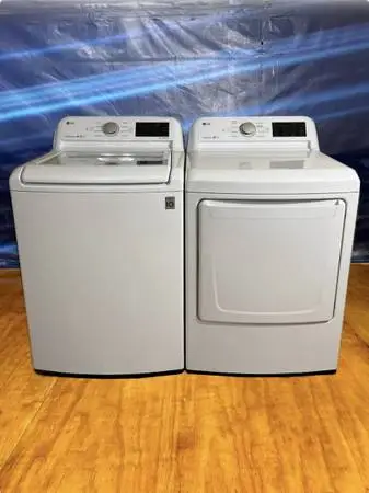 LG Washer And Gas Dryer Free deliver and install 3 month Warranty