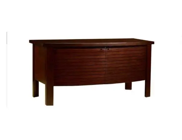 Sligh Entertainment/Media Cabinet/TV Stand-Mahogany, Curved Front