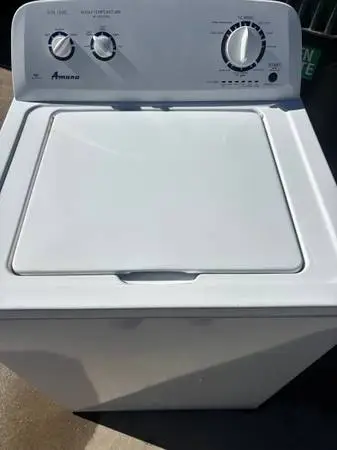 Amana top loading Washer will deliver and install