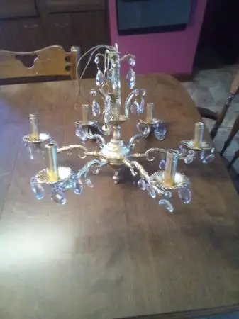 Crystal Gold  Chandalier