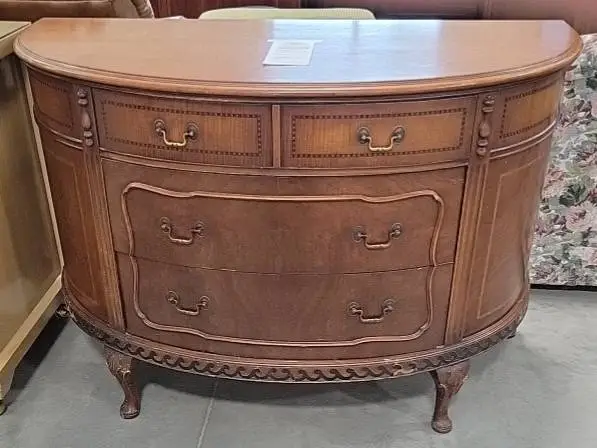 Revell & Co. of Chicago Rare Antique Buffet Half Circle