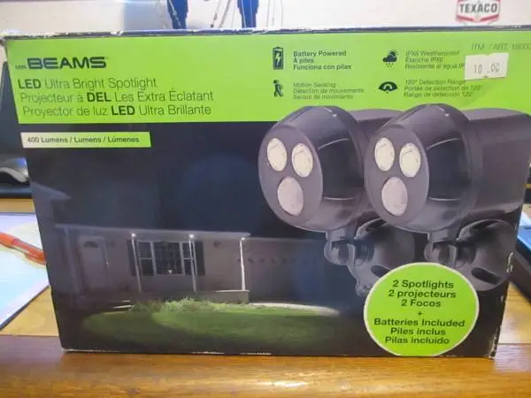 {NEW} Mr Beams Motion Led Outdoor Flood Lights