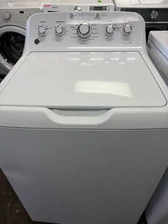 GE Stainless Steel Tub HE Durable Agitator Washer