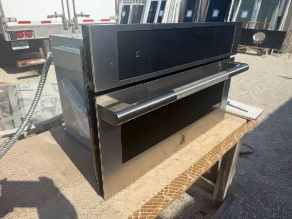 30W SS Jenn Air Microwave Oven 1.4 Cu Ft Model # JMC2430IL03 Used