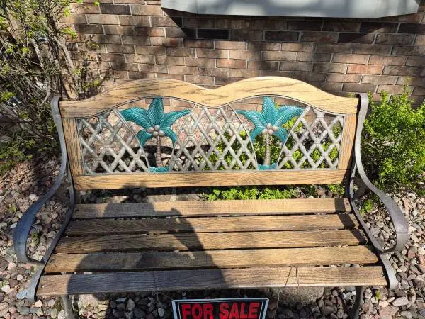 Wrought Iron Benches