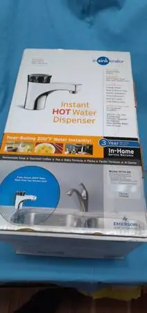 InSinkerator Hot Water Dispenser Faucet H770-SS steel tank and faucet,