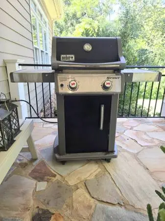Weber Gas Grill Working 2 Burners Propane