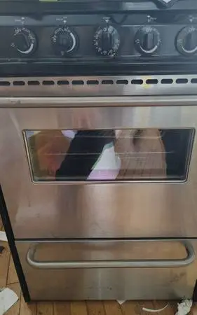 24 inch stainless steel stove