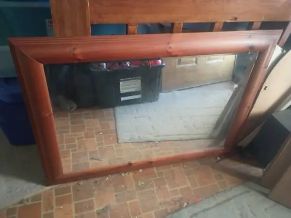 Wood Mirror