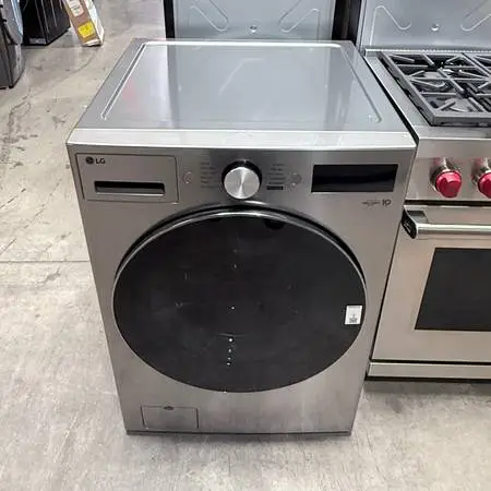 LG WM5800HVA 27 Smart Front Load Washer Graphite Steel