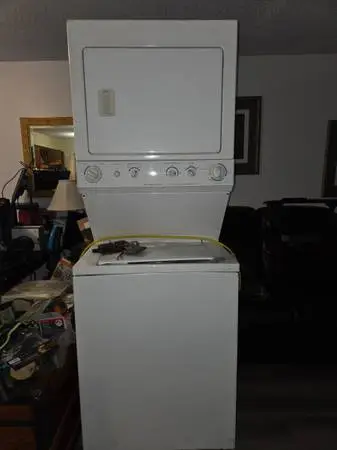 Selling a Frigidaire stacked washer and dryer unit  AS-IS for parts