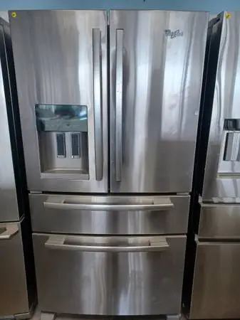 WHIRLPOOL FRENCH DOOR Stainless Steel refigerator on warranty