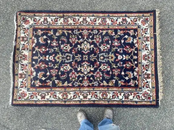 Handwoven Afghan carpet