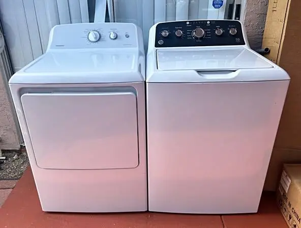 Washer and gas dryer super large capacity