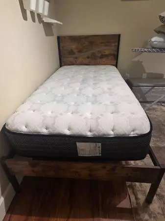 Bed, Desk, misc