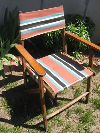 Vintage Wooden Folding Chair