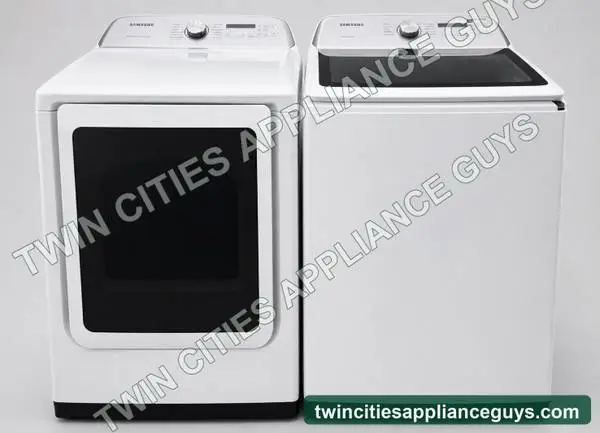 Samsung Large-Capacity Washer and Electric Dryer Set — $475