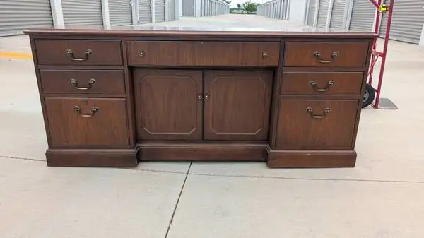 Vintage Solid Wood Credenza or TV Stand