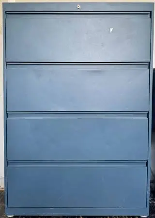 4 Drawer Lateral Metal File Cabinet