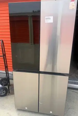 Samsung smart bespoke 4 door refrigerator like new