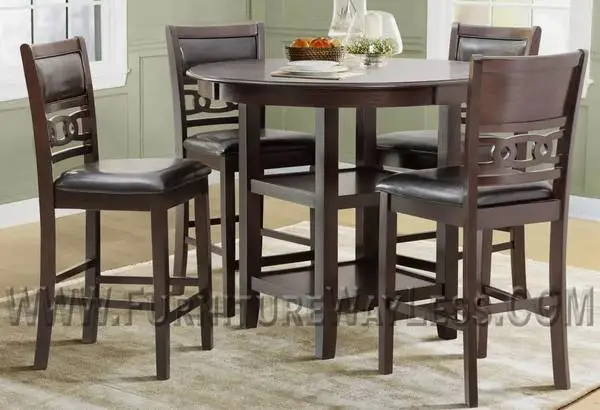 Counter Height Modern Style Dining Set