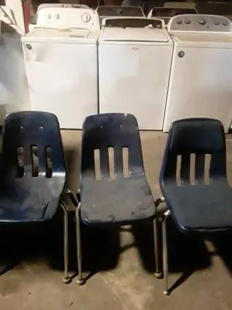 Scholar Craft Vintage School Chairs In Great - Sturdy Condition