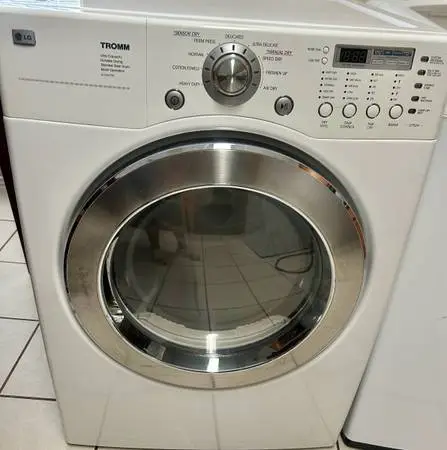 LG Super Capacity Electric Dryer