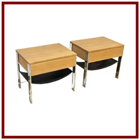 Schoolhouse Electric Nightstands, Pair