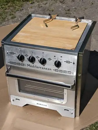Dickinson Marine Mediterranean 3-Burner Propane Gas Stove with Broiler