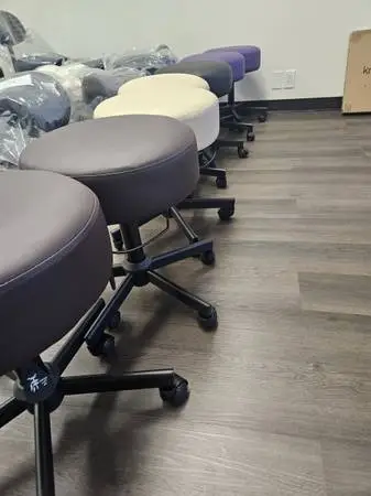 New DR.LOMILOMI Rolling Stool - 4 Colors - $50