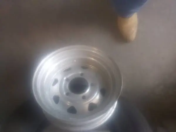 Galvanized 15 trailer wheels 5on4.5