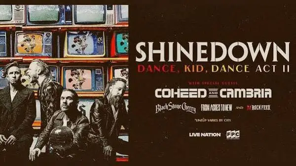 SHINEDOWN @ Fargodome THURSDAY AUGUST 20th