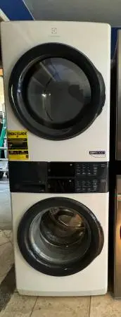 Electrolux Stackable Washer and Dryer in White