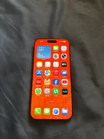 Iphone 17 pro max orange 256gb
