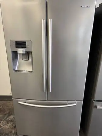 29 CuFt Samsung Silver Finish French Door Refrig