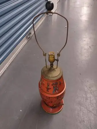 Circa 1950-60s Mid-Century Modern Ceramic Lamp