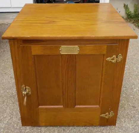 White Clad Brand Ice Box End Table Furniture